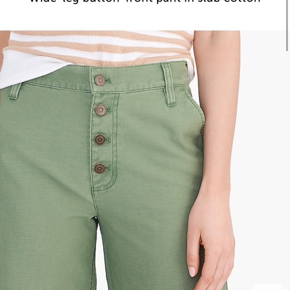 NWT J.Crew wide leg pants - Picture 3 of 3